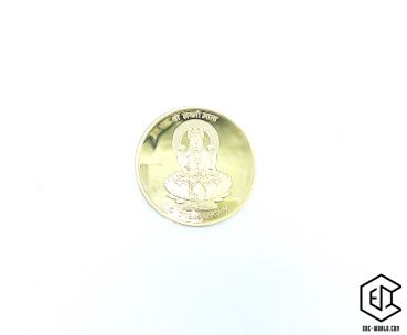 Gold-Buddha-Münze